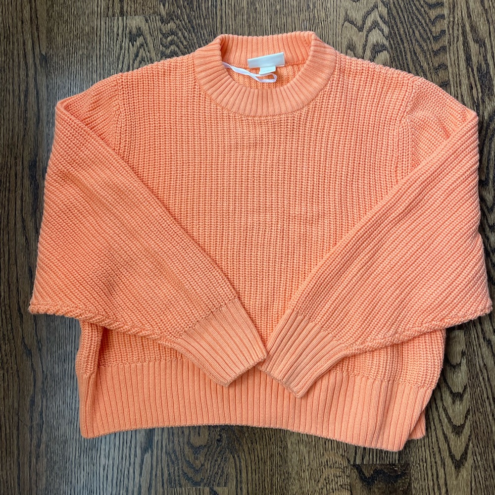 Cozy bright sweater, worn once